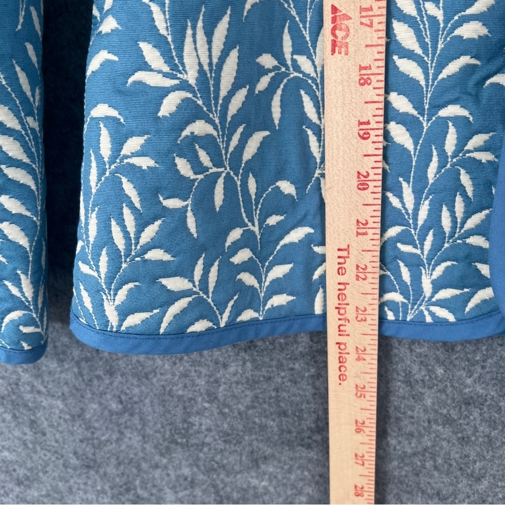 TRIMDIN Artisan Reversible Jacket Tuscany Collection Cobalt Blue Size Small - Picture 11 of 14